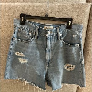 Madewell denim shorts
